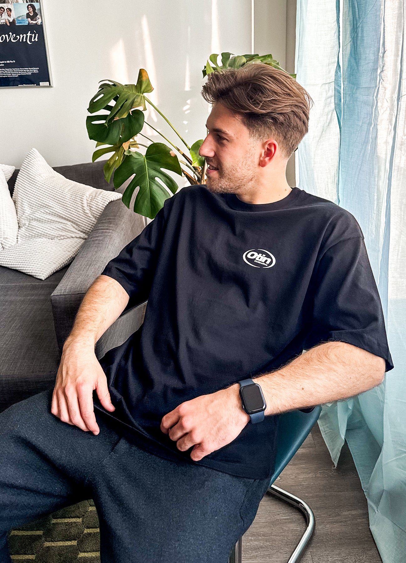 Original State Black Tee