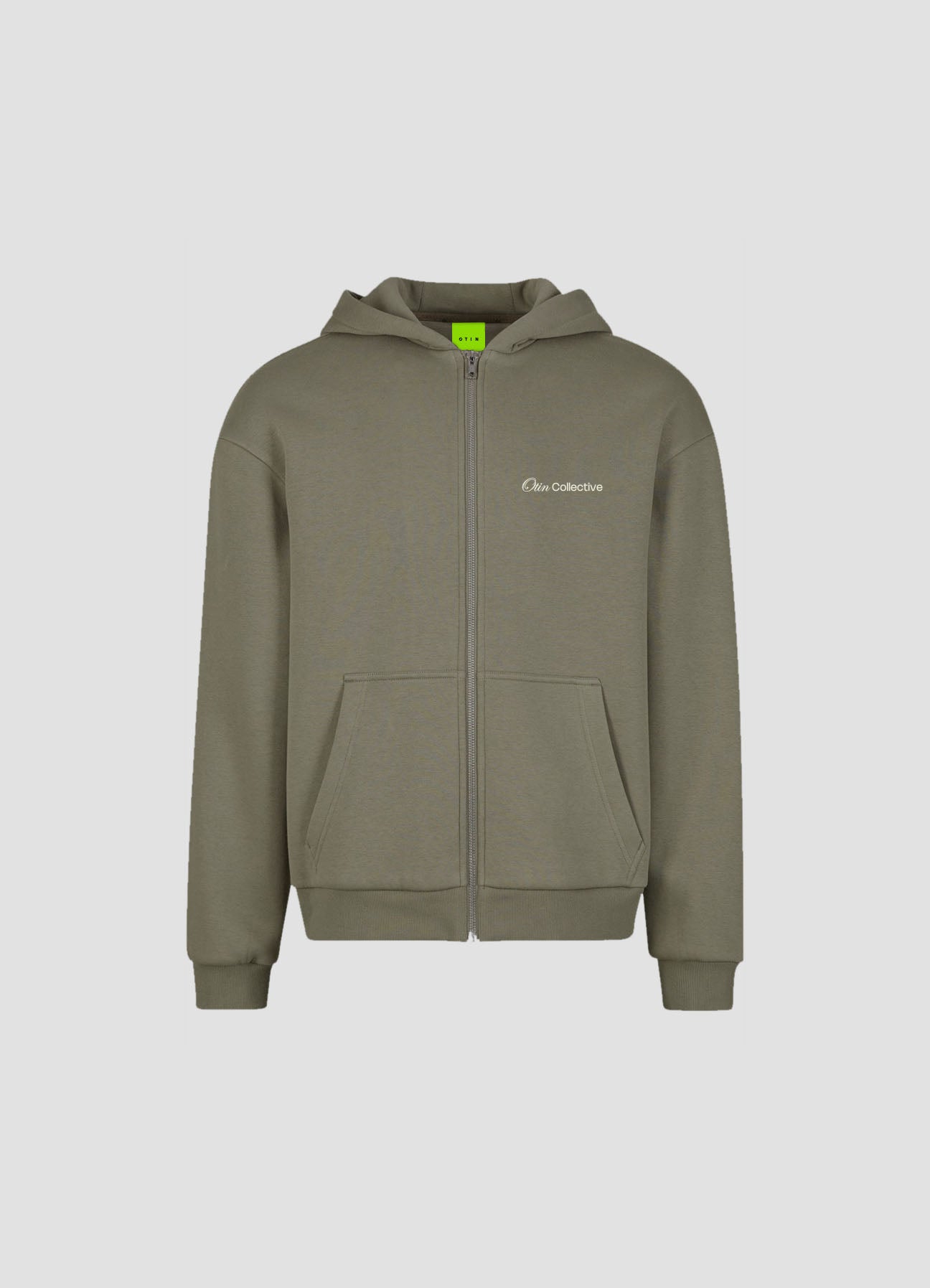 The Essence Olive Green Hoodie
