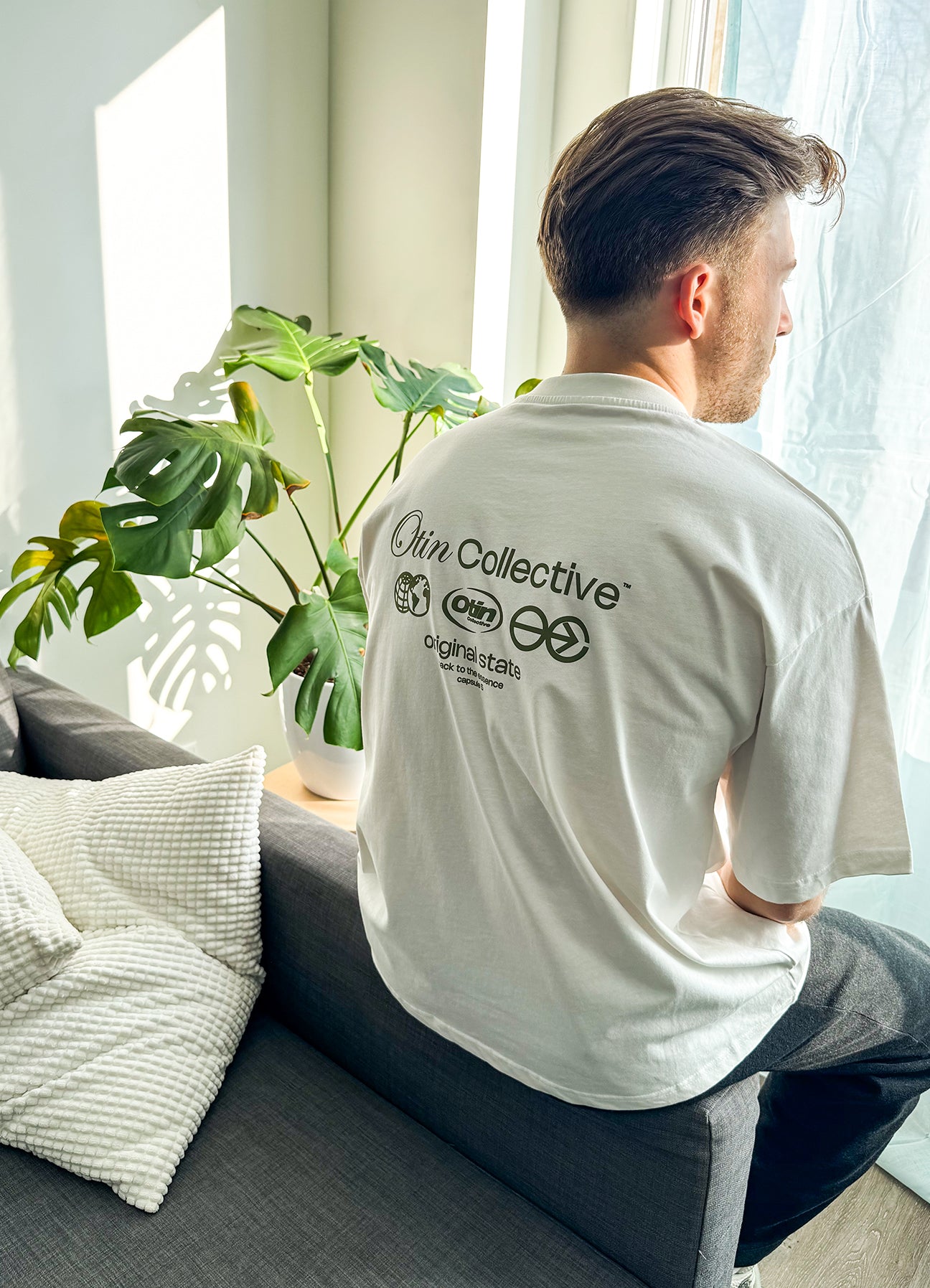 Orinigal State Cream Tee